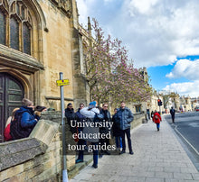 Load image into Gallery viewer, Discover 1000 Years of Historic Oxford in 90 minutes! Join Guided Walking Tour of Oxford University &amp; Oxford City
